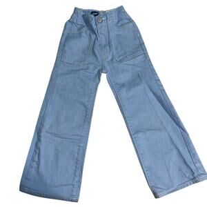 Old Navy Girls (XS) 5 Jeans Hi Rise Baggy Wide Leg Denim Everyday Casual Basic